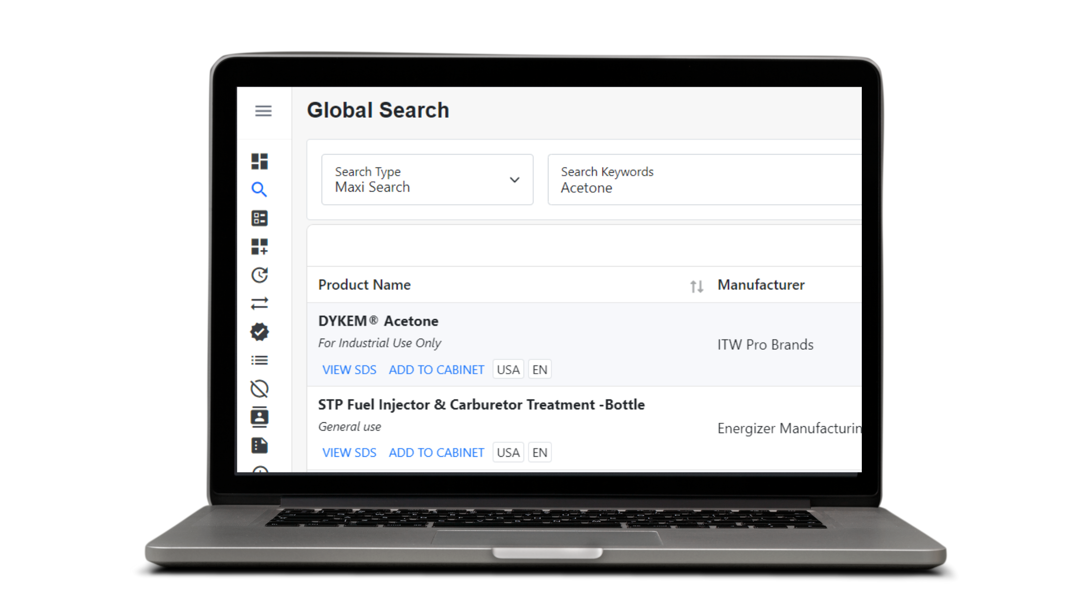 Global search
