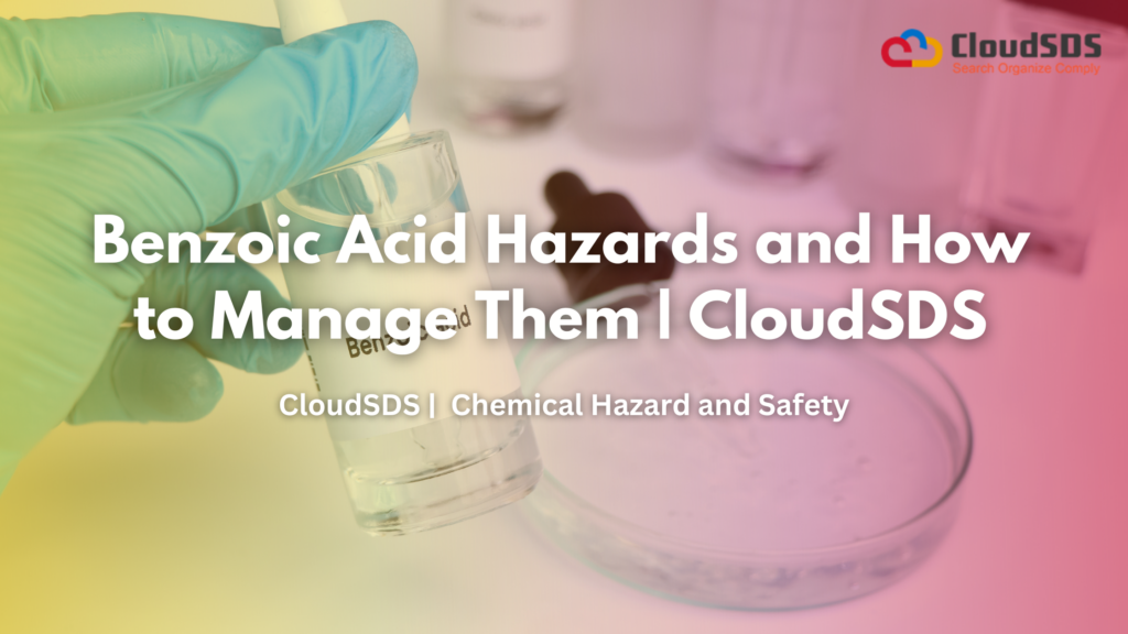 Chemical Hazard and Safety