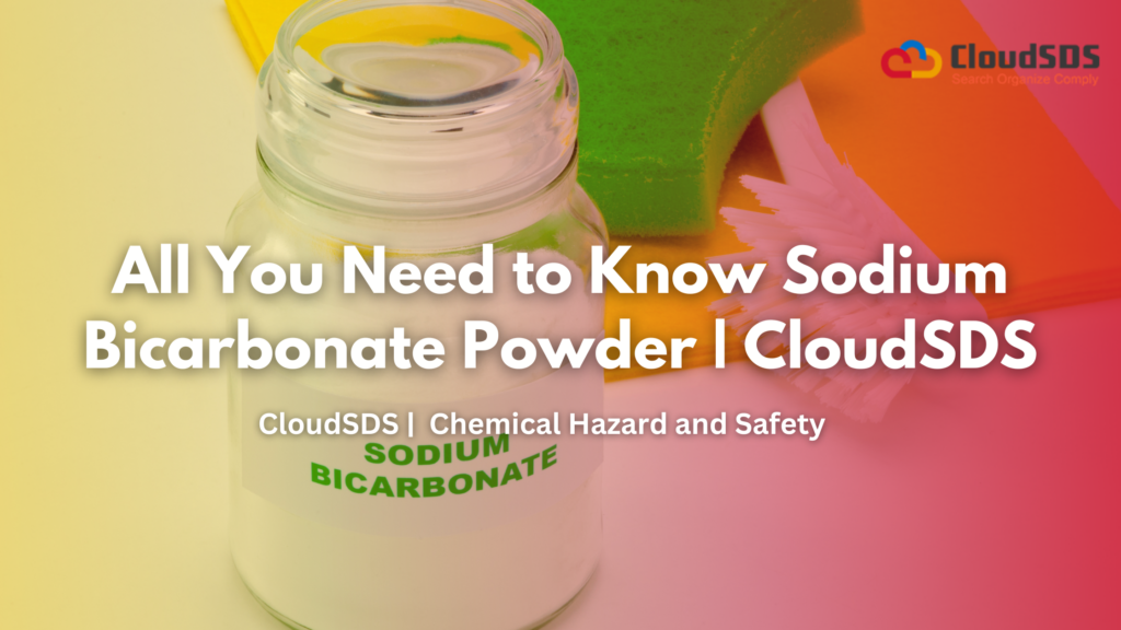 All You Need to Know Sodium Bicarbonate Powder | CloudSDS