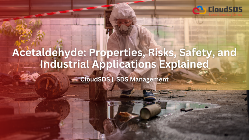 Acetaldehyde: Properties, Risks, Safety, and Industrial Applications Explained