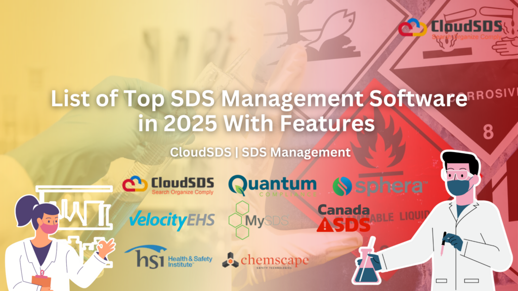 SDS Management in 2025 Choose The Best Solution | Detailed Analysis