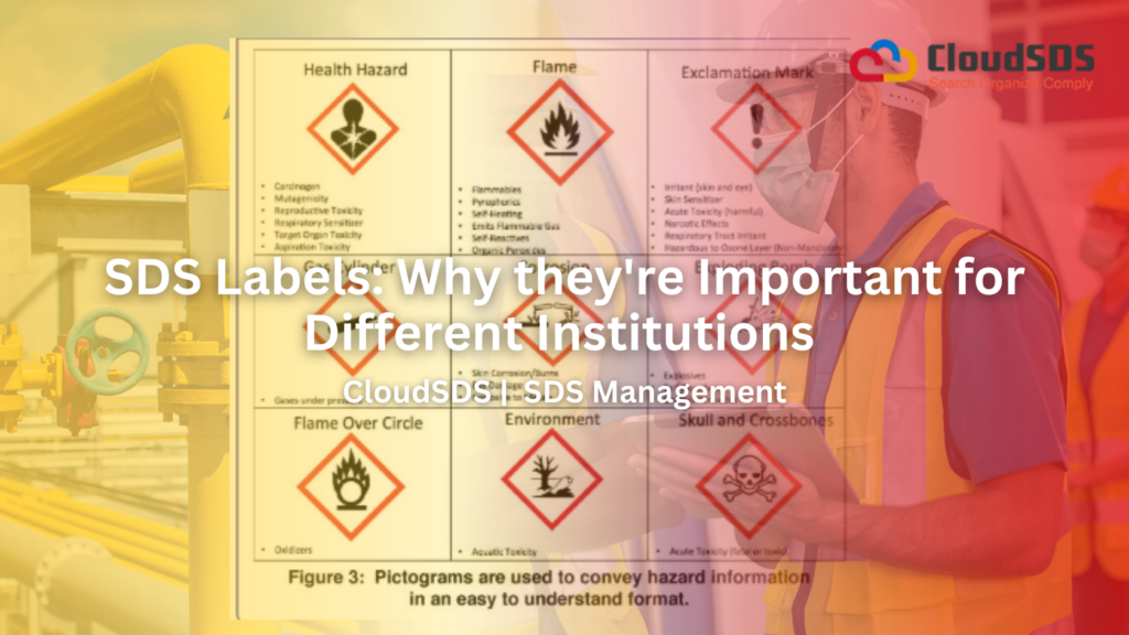 SDS Labels: Why they're Important for Different Institutions