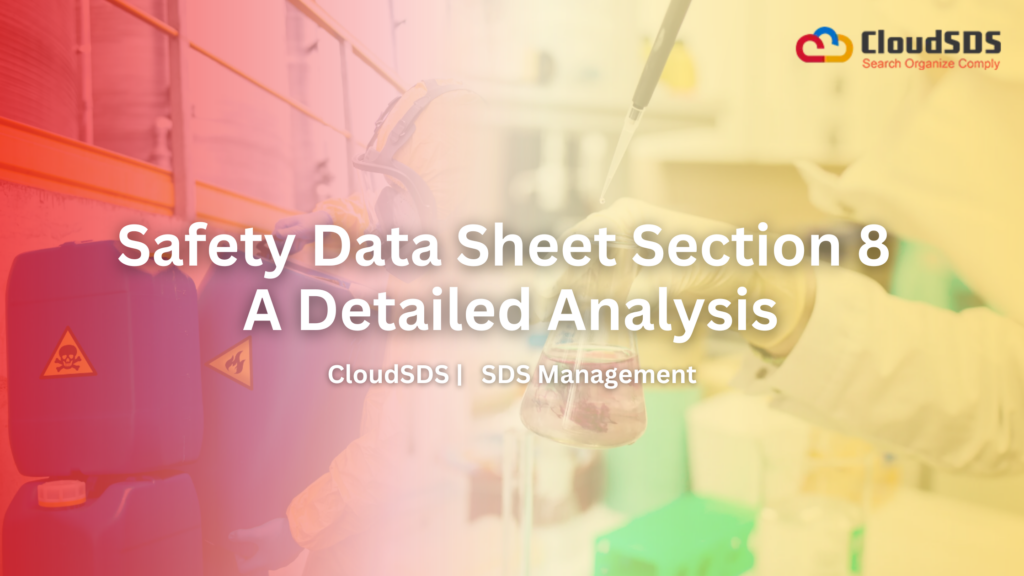 Safety Data Sheet Section 8 A Detailed Analysis