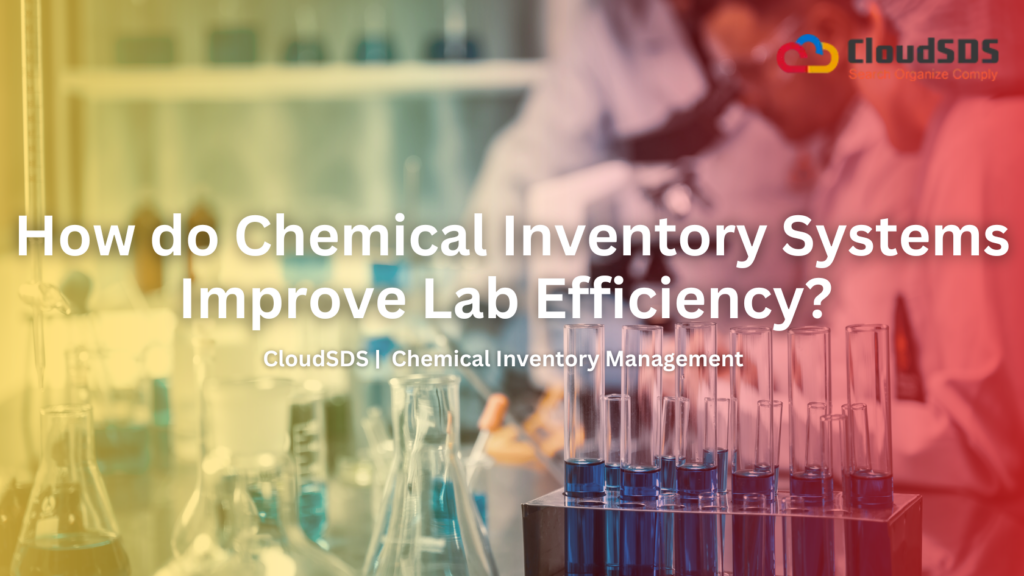 How do Chemical Inventory Systems Improve Lab Efficiency?