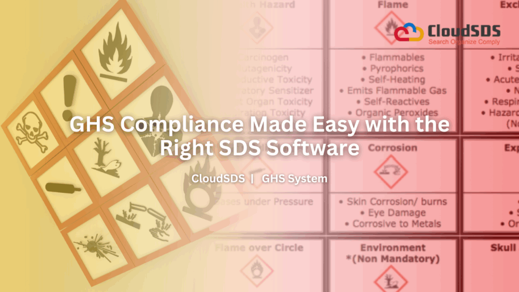 GHS Compliance Made Easy with the Right SDS Software