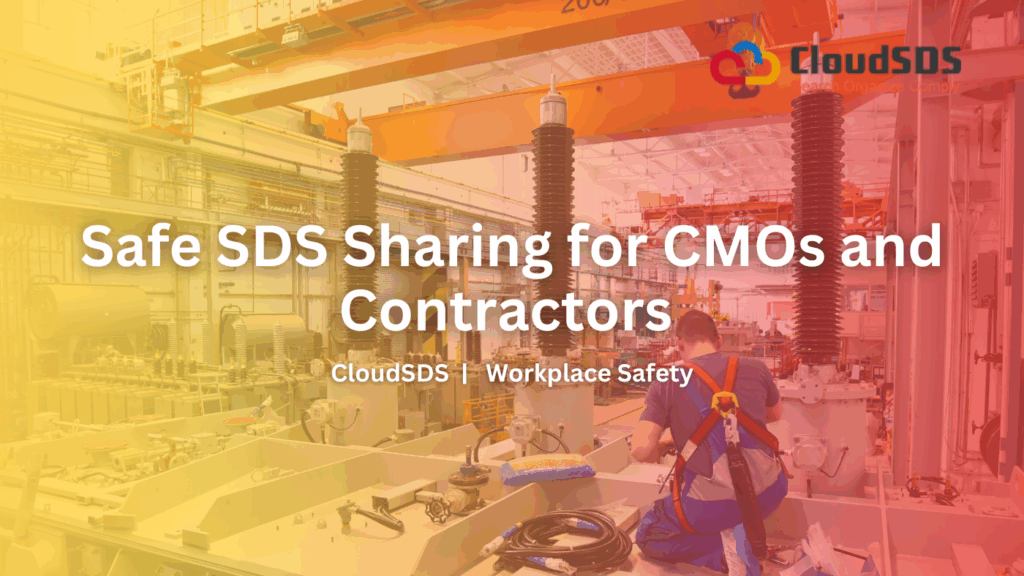 Safe SDS Sharing for CMOs and Contractors