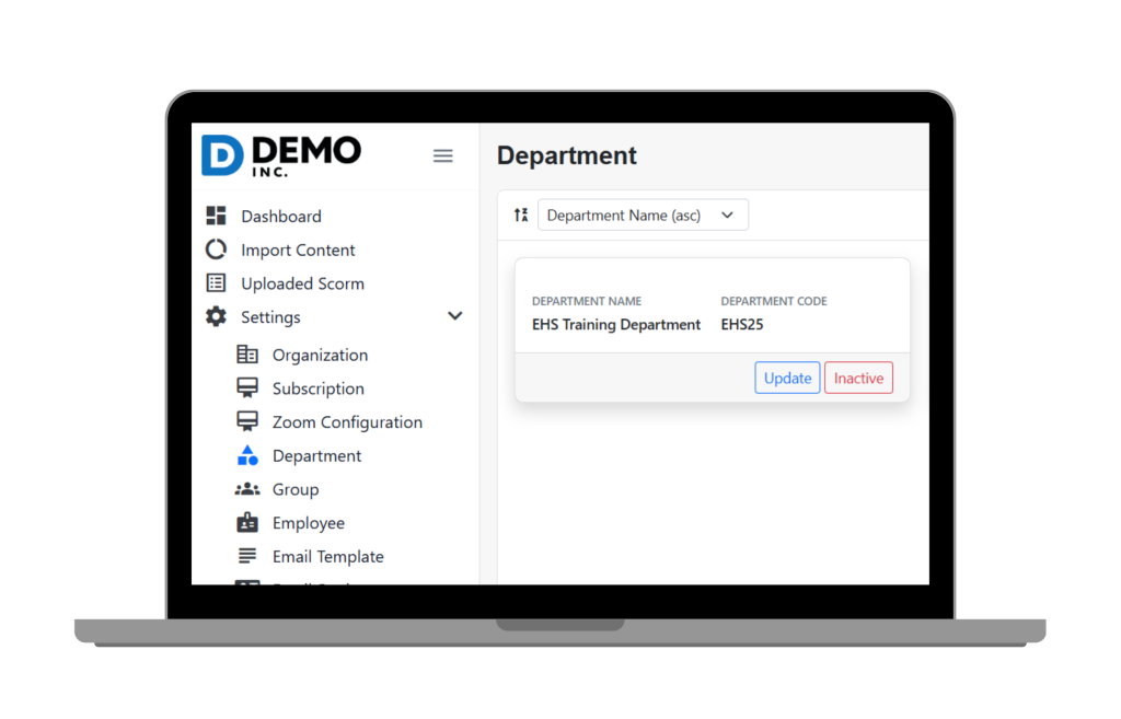 Hero Section images LMS Feature Page - Assign EHS Training Easily with CloudSDS Automation